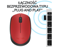 Logitech M171 czerwona - 285735 - zdjęcie 11